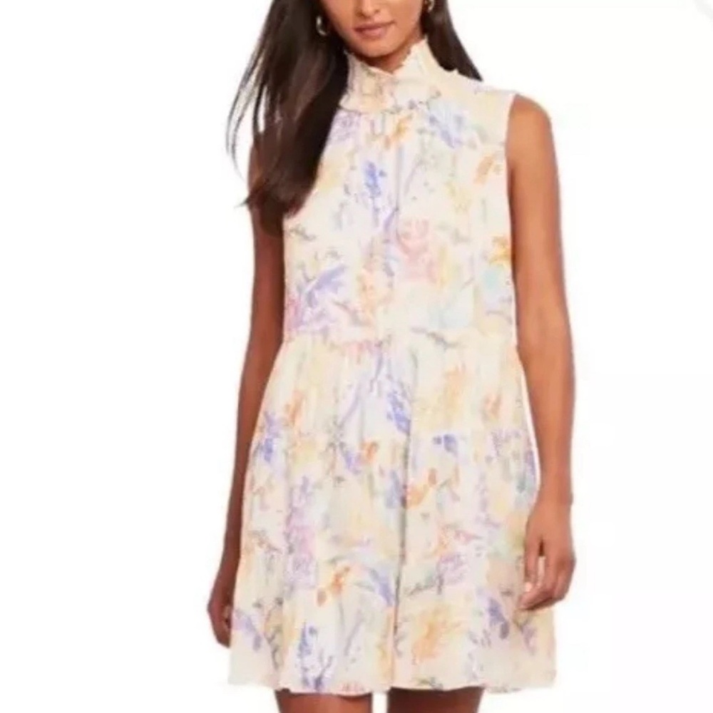 Amanda Uprichard Nadia Floral Sleeveless Dress